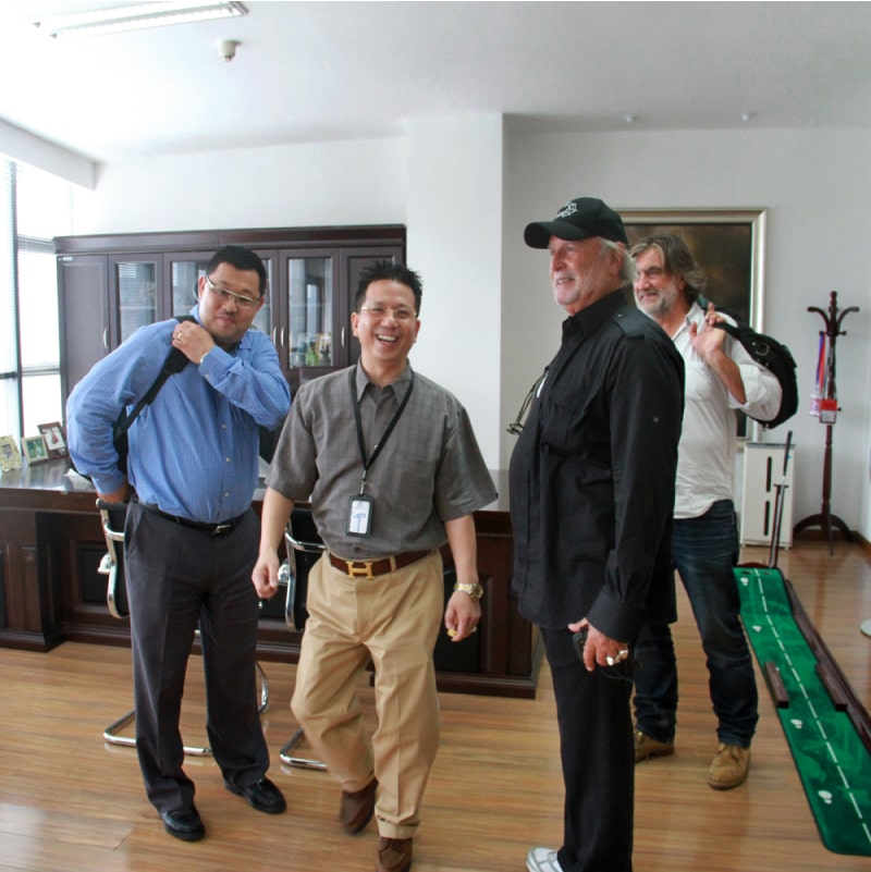We aligned forces with Hollywood producer Avi Arad in developing IPs for China market.