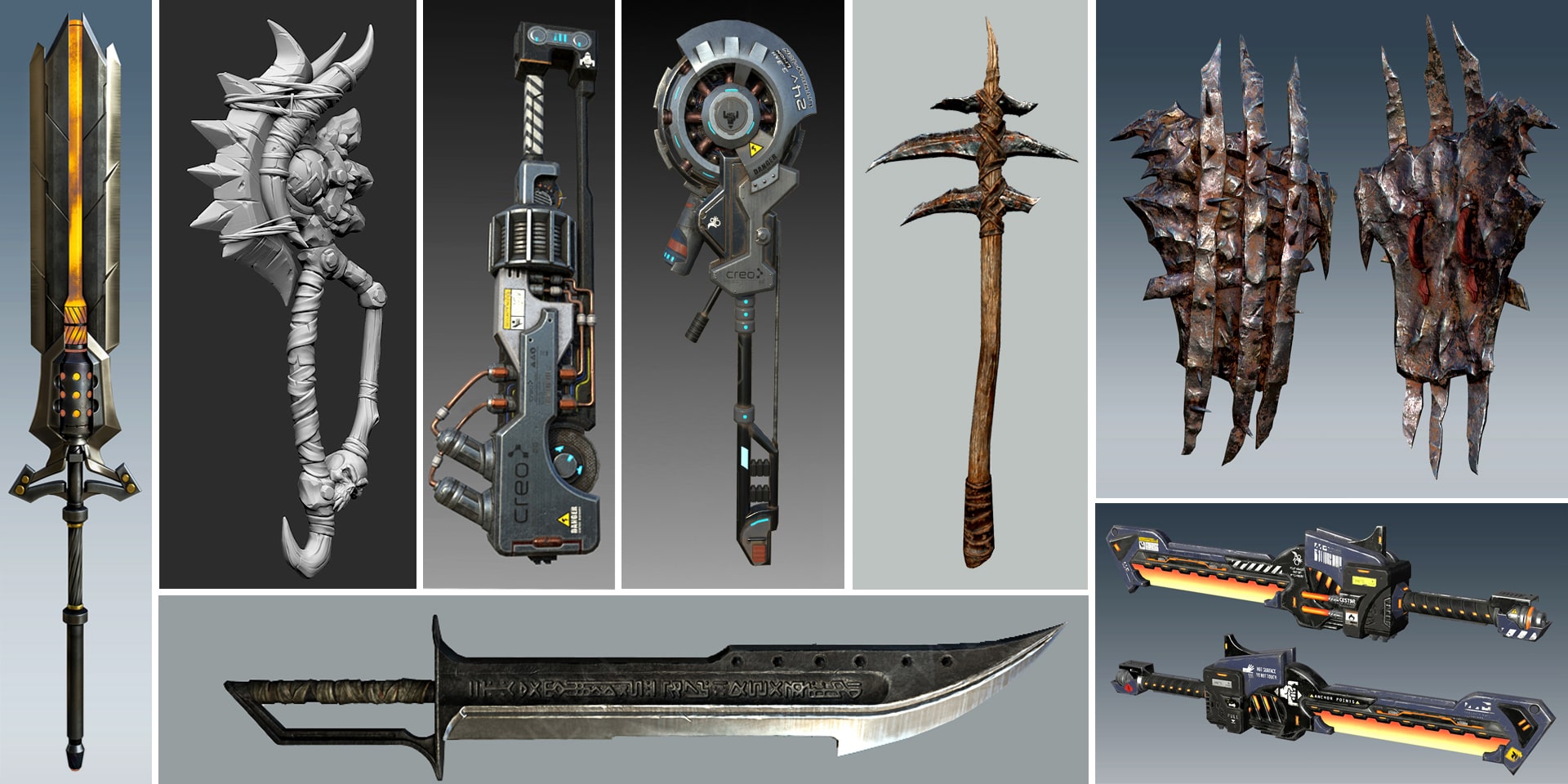 our 3d weapon collection