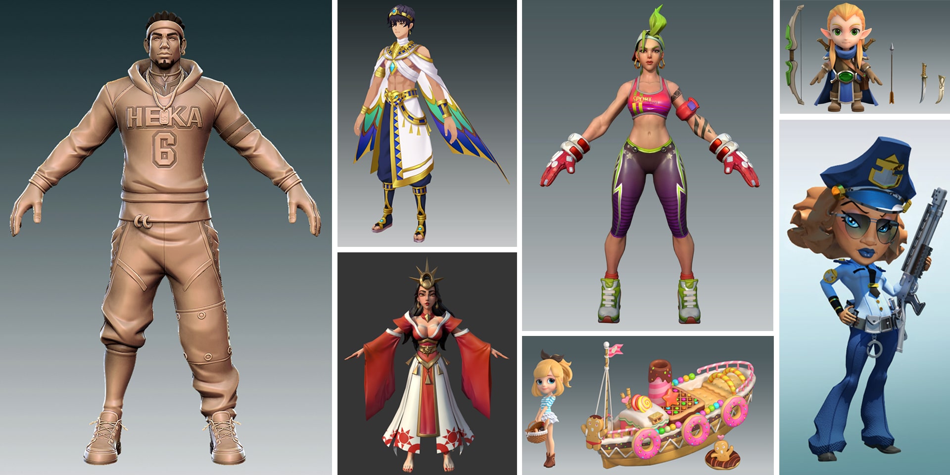 3d assets made by ADIA